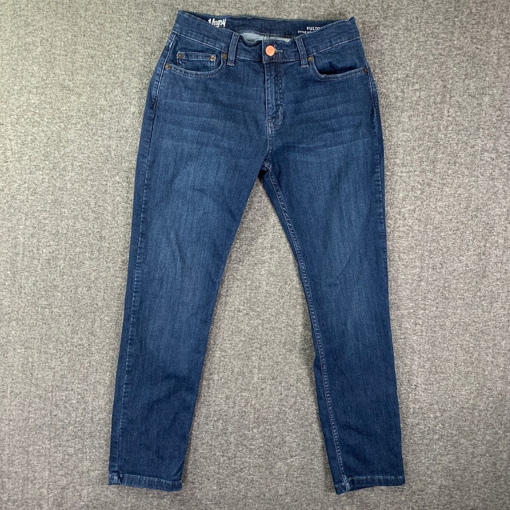 Mugsy Fultons Jeans Men 31x29 Blue Performance Denim Stretch Modern